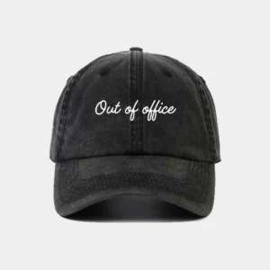 OUT OF OFFICE - CURSIVE.